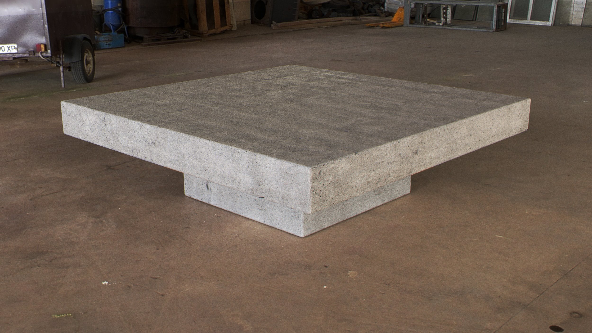 Clubtisch Beton – quadratisch